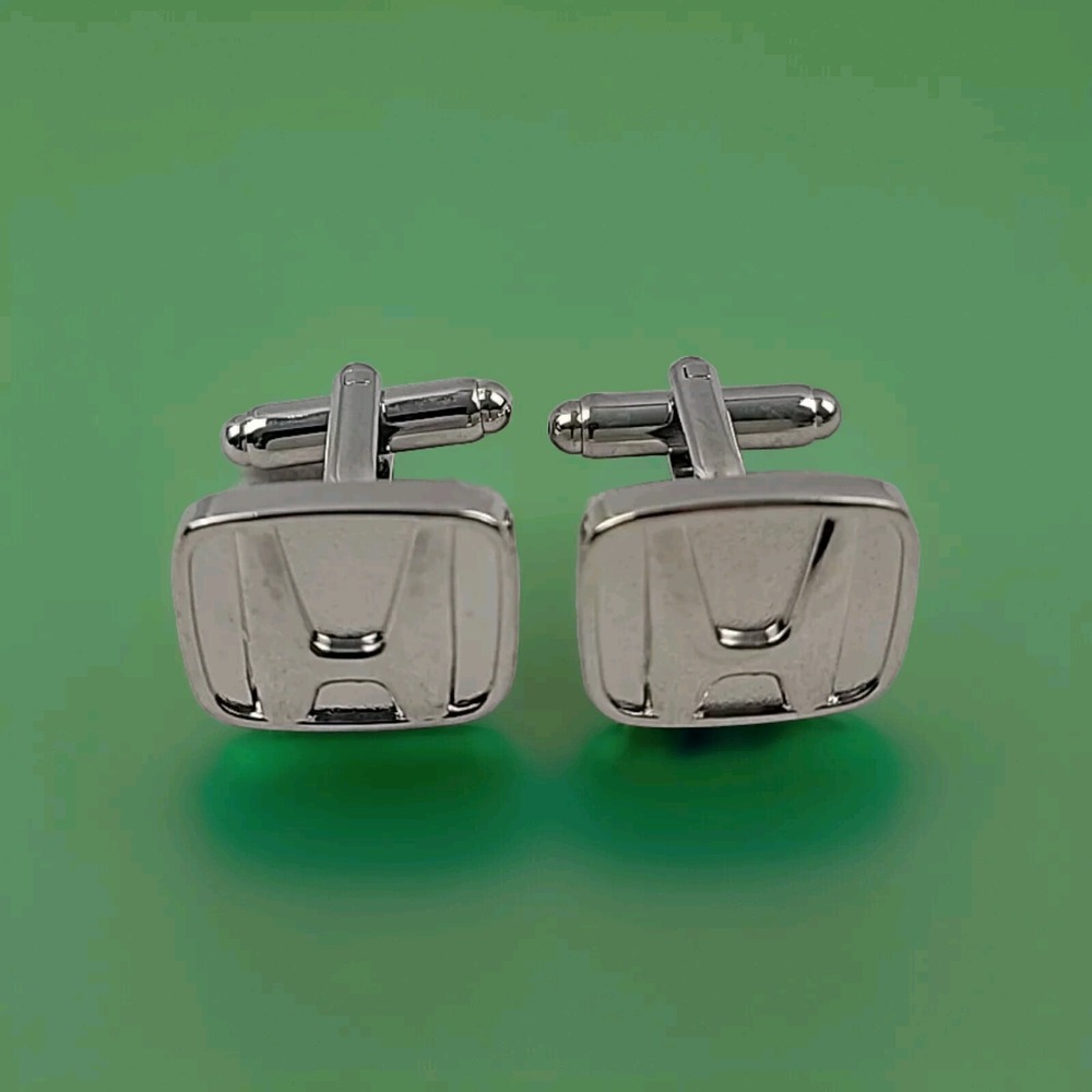 New‎ Without Tags Honda Silvertone Cufflinks